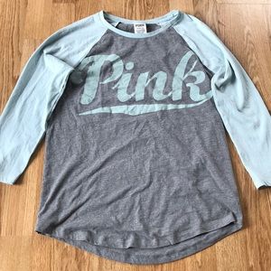 3/4 sleeve t-shirt PINK